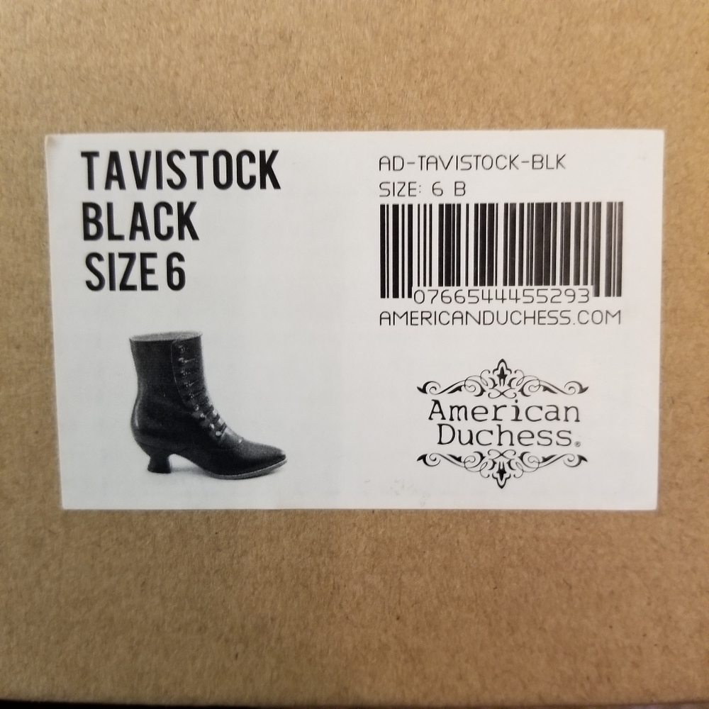 NWT Vintage-style designer hightop victorian boots - Picture 4 of 5